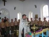 Крещение воинов в в/ч 6814 г. Зеленокумска